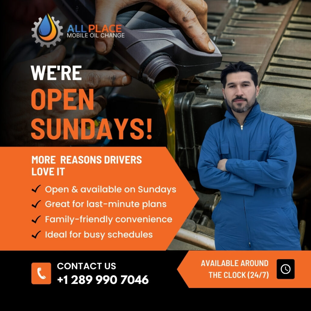 Car Care on Your Schedule: How to Get an Oil Change on a Sunday in Niagara