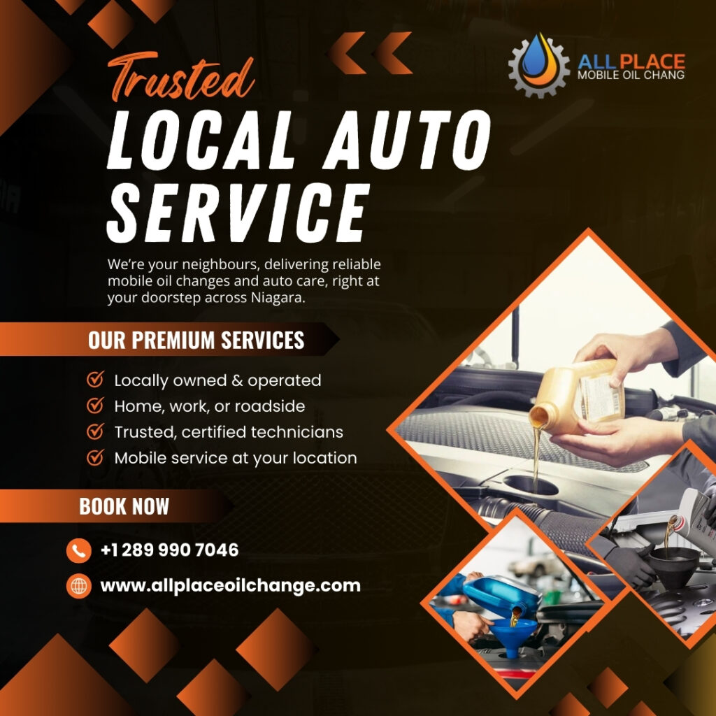 Keeping Niagara Running: The All Place Mobile Oil Change Story